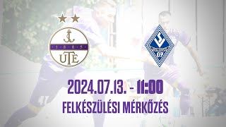 Újpest FC  SV Waldhof Mannheim Felkészülési mérkőzés [upl. by Marlie]