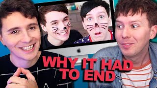 Dan and Phil React to Every Phil is not on fire 3 [upl. by Ferde]