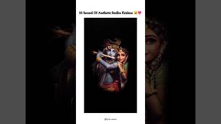 Aesthetic radha krishna 🤍🦚  Radhakrishna flute  whatsapp status  shorts radhakrishna [upl. by Sidran]