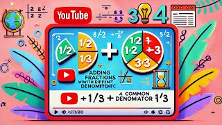 Adding fractions with different denominator  Malayalam  Cross multiplication in malayalam [upl. by Esmond]