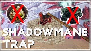 The BEST amp FASTEST Shadowmane Tame Trap Guide in ARK Genesis 2  NO CROUCHING NO GHILLIE [upl. by Lux164]