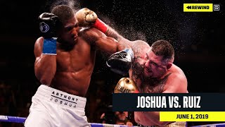 FULL FIGHT  Anthony Joshua vs Andy Ruiz DAZN REWIND [upl. by Fan]