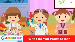 Occupation  Community Helpers  Songs for Kids  Children  Learn English  Kindergarten Preschool [upl. by Soisinoid]