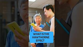 The Hawthorne Effect A Closer Look at Human Behavior in Work [upl. by Magnien]