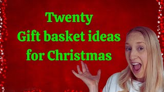 Twenty DIY Christmas gift basket ideas on a budget [upl. by Nniw]