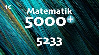 Matematik 5000 1c 5233 matte 1c [upl. by Brockwell]