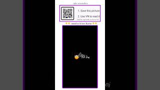 VN editor QR code scanner edit video 📸📷 editorvn love viral [upl. by Buffo]