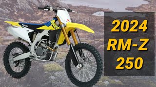 2024 Suzuki RMZ 250 Whats New [upl. by Eirelam]