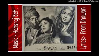 Sawan Movie Song Haye Kuchh Ho Gaya Ji Bharat Bhushan Ameeta Achala Sachdev Jeevan Dhar 1959 [upl. by Scottie]