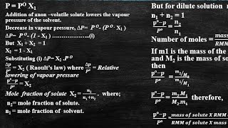 Lecture 1 Colligative Properties 101  Definition Limitations amp Examples [upl. by Nosreffej]