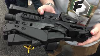 Full Conceal FC Viper Folding Glock 19 Pistol System with Folding Stock Demo [upl. by Nwahsram180]