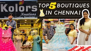 Top 5 Boutiques In Chennai you must try  சென்னையின் மிக சிறந்த 5 boutique  Just Know Fashion [upl. by Cornwell]