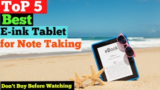 Top 5 Best Eink Tablet for Note Taking in 2024  Capture Ideas with Style amp Precision [upl. by Engel]