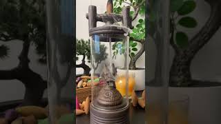 Dragon Breath Backflow Incense Burner incenseburne incense zen cure relaxing relaxingvideos [upl. by Eldoria]