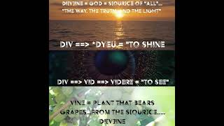 VINE DISPLAYS HOW GOD CREATESFROM POINT OF ORIGIN quotDIVquot 🟰 LIGHT via SUN TO PHYSICAL FORMATION [upl. by Kaylyn]