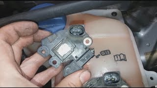 Пассат б5 замена щеток генератора валео  Valeo alternator repair  brush change [upl. by Yeca871]