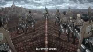 Shingeki No Kyojin Episode 7 Epic Mikasa [upl. by Joe]