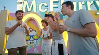 ¡Llega el nuevo McFlurry Mad Cool para hacer que tu verano sepa a festival [upl. by Ettelracs]