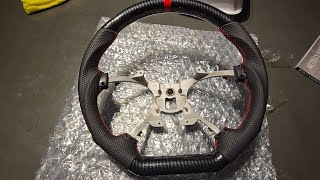 0714 Chevy Suburban tahoe  silveradoYukon aftermarket steering wheel [upl. by Turk375]