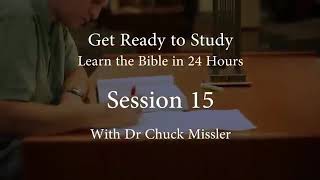 Chuck Missler  Bible in 24 hours Session 15  The Gospels [upl. by Ann-Marie811]