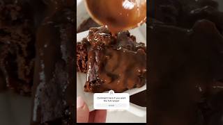 ❤️ Hot Fudge Cake ❤️ Valentine’s Day Worthy So easy too cakerecipe chocolatecake [upl. by Suehtomit]