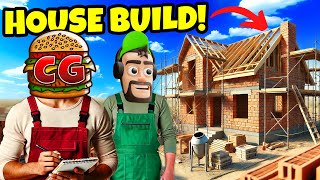 Two Idiots Attempt to Build a House in ContractVille Multiplayer [upl. by Naillimxam474]