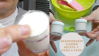 Cómo hacer desodorante casero con ingredientes sencillos y naturales [upl. by Eeima]