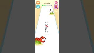 Stick man gameplay trending games gameplay ytshorts shortsfeed shortgame [upl. by Nadual]