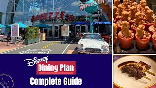 Disneyland Paris Dining Plan  Complete Guide [upl. by Netsyrc]