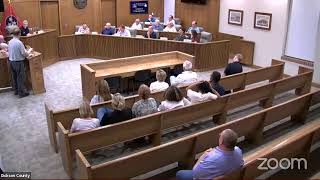 Dickson County Commission Meeting 8192024 [upl. by Araeit]