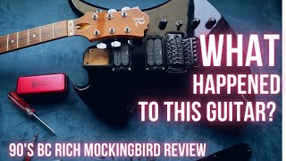 BC Rich Mockingbird What happened to this guitar  Play n Review [upl. by Nywrad]