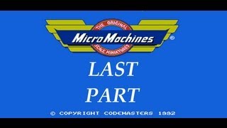 Micro Machines NES Complete Walkthrough Last Part [upl. by Tegirb]