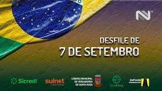 Desfile de 7 de Setembro ao vivo na NTV [upl. by Artapoelc]