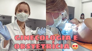 MEDVLOG AULA PRÁTICA DE GINECOLOGIA E OBSTETRÍCIA aprendi a fazer o preventivo [upl. by Telfore]