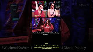 WeekendKaVaar  EKTA KAPOOR NE LI ChahatPandey KI CLASS  VivianDsena Chahat [upl. by Aissatan]