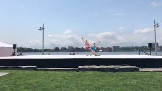 Les Ballets Trockadero de Monte Carlo in Rehearsal for Balanchines quotTarantellaquot LIVE [upl. by Lemak]