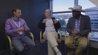 Bjarne Stroustrup Interview at cppcon 2016 [upl. by Hniv]