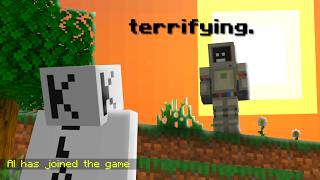 An AI Joined My Minecraft World It Was Terrifying [upl. by Aleacim595]