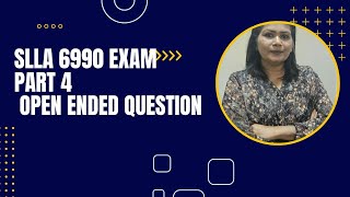 SLLA 6990 LEADERSHIP EXAM OPEN ENDED QUESTION PART 4 [upl. by Etnauq]