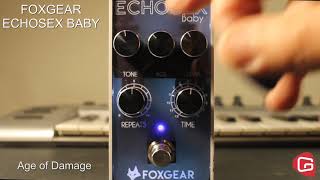 Test delay Foxgear Echosex Baby [upl. by Ylrahc567]