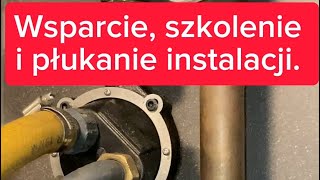 Wsparcie szkolenie i płukanie instalacji [upl. by Dyson342]