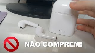 NÃO COMPREM fone bluetooth I7 tws  Crítica [upl. by Nalda833]