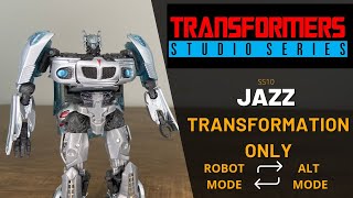 JTI TRANSFORMERS STUDIO SERIES 10 JAZZ [upl. by Cammi]