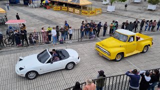 INICIO DEL DESFILE DE AUTOS ANTIGUOS PASTO NARIÑO Senda del Carnaval Carnavales2023 [upl. by Bellda281]