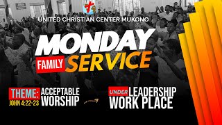 ACCEPTABLE WORSHIP IN LEADERSHIP AND AT WORKPLACESFAMILY WEEK DAY 1 21stOCTOBER 2024 [upl. by Telocin]