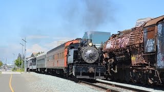 41815 HD Granite Rock Co 10 Returns Steam to California State Railroad Museum [upl. by Marianne]