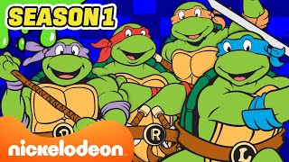 TMNT Las Tortugas Ninja  La TEMPORADA 1 Completa de TMNT 1987 🐢  5 EPISODIOS COMPLETOS [upl. by Ahsieym782]