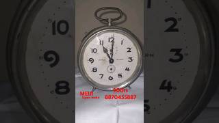 MEIJI Japan Make Winding Alarm Clock For Sale For 900rs [upl. by Aicilav49]