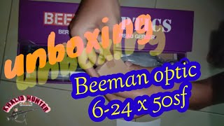 UNBOXING telescope Beeman optic 6 24 50sf [upl. by Lora]