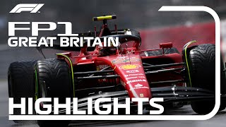 FP1 Highlights  2022 British Grand Prix [upl. by Atilegna814]